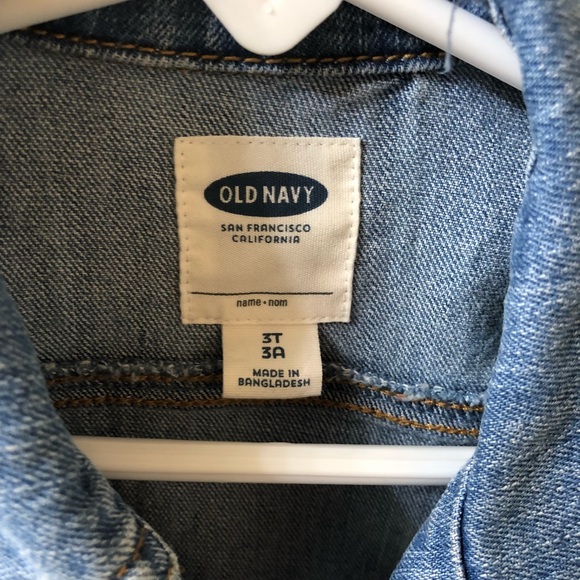 Like new Old Navy Jean jacket. - Picture 3 of 4